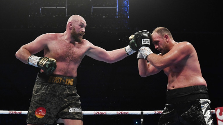 Тайсън Фюри заплаши Антъни Джошуа по любопитен начин заявявайки че